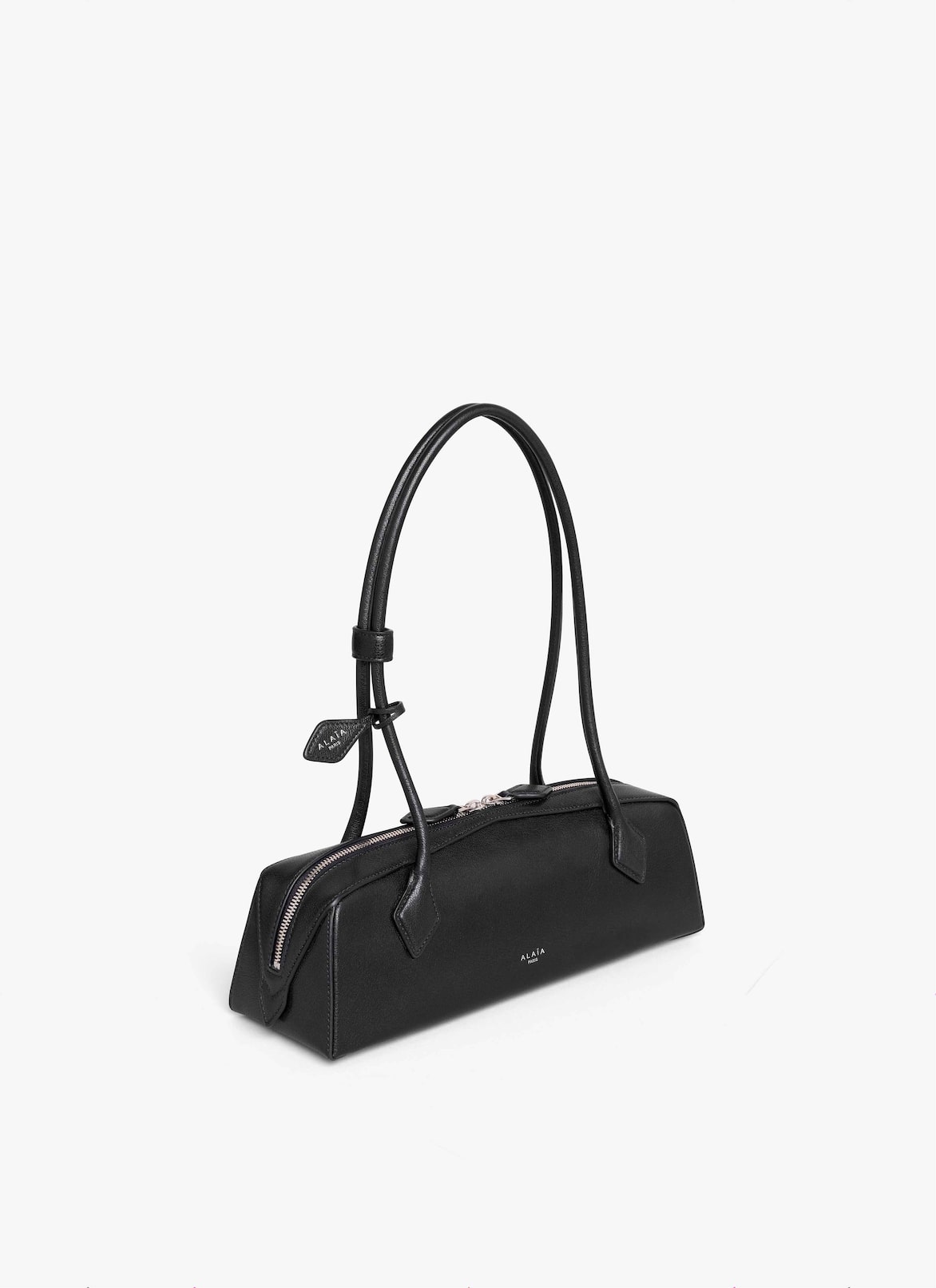 LE TECKEL MEDIUM BAG IN GOATSKIN ALAÏA BLACK LE TECKEL MEDIUM BAG IN GOATSKIN